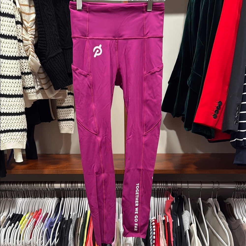 Peloton x 🍋 Lululemon Fast and Free High rise 25” Pocket Leggings Size 4